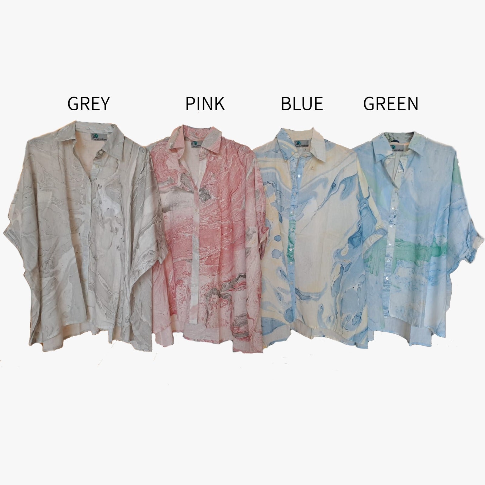 Marble print t-shirt